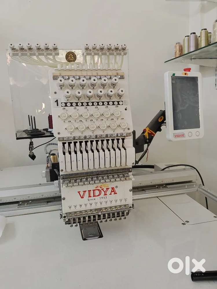 VIDYA COMPUTER EMBROIDERY MACHINE
