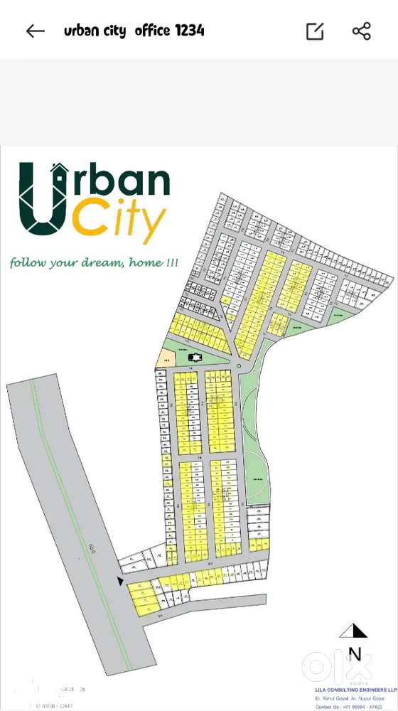 Plots in urban City and sunrise enclave