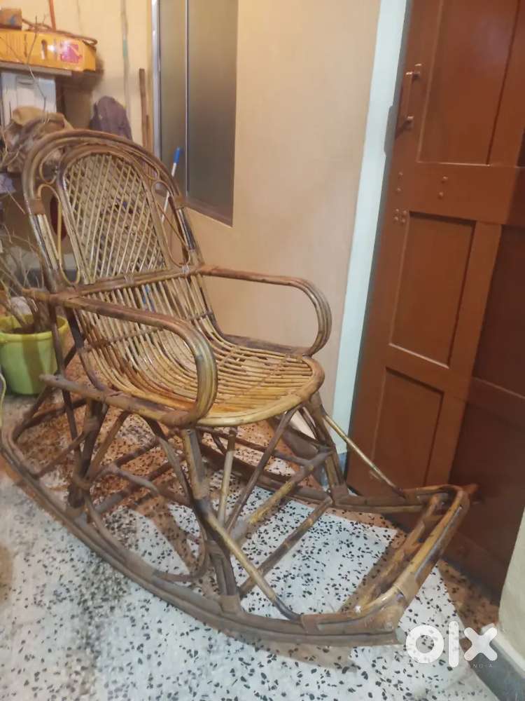 Bamboo rocking chair