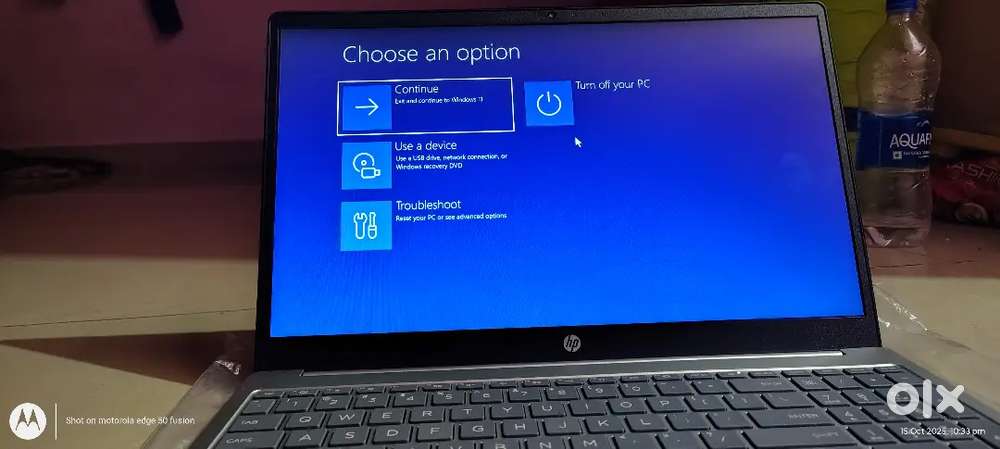 New leptop hp 16GB 512 GB