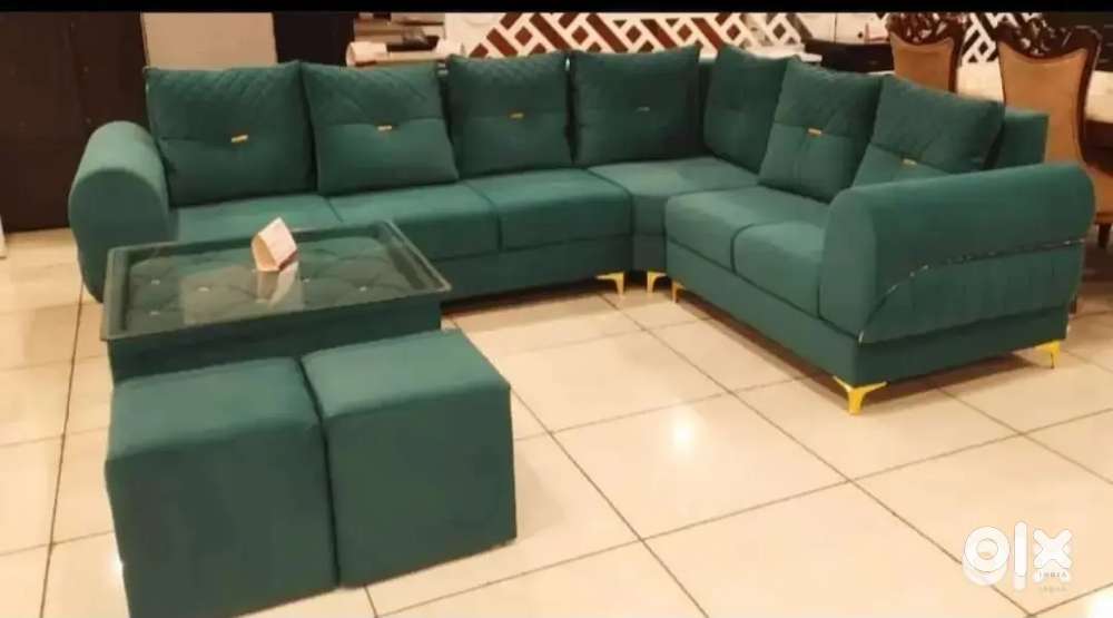 LUXURY L TYPE LOSS PILLOW MODEL SOFA AVAILABLE AT ZAM ZAM FURNITURE