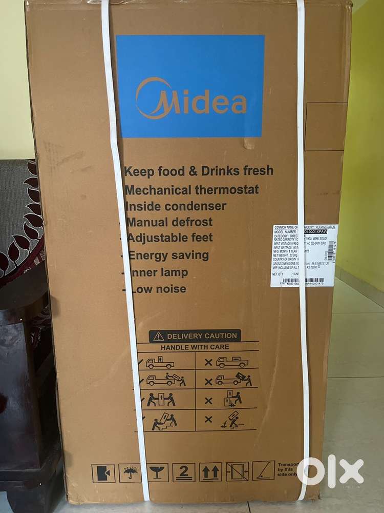 Midea direct cooling refrigerator