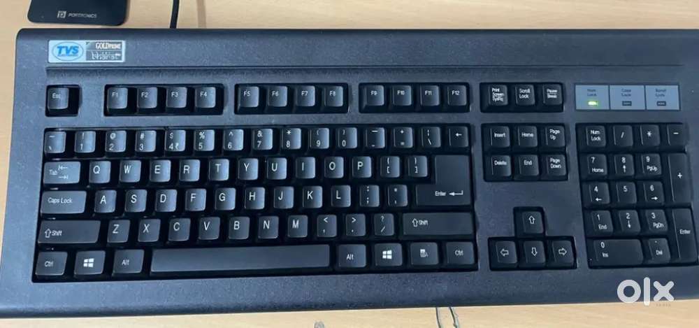 TVS Gold prime keyboard  ( Black )