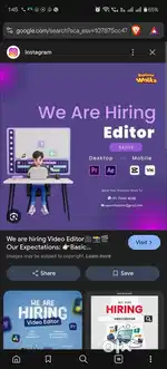 VIDEO EDITOR FOR CLOTHING BRAND