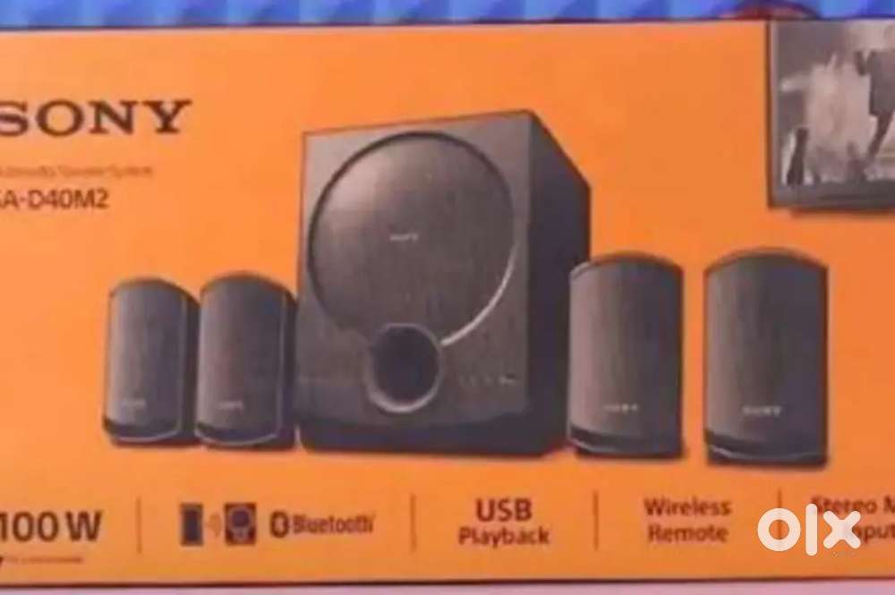 Sony 4.1 home theatre with remote , bluetooth