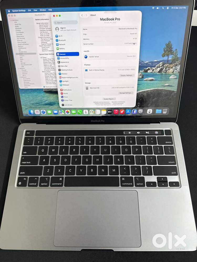 Apple macbook m1 pro 13 inch 8/256gb