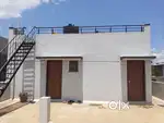 Single room with attached bathroom