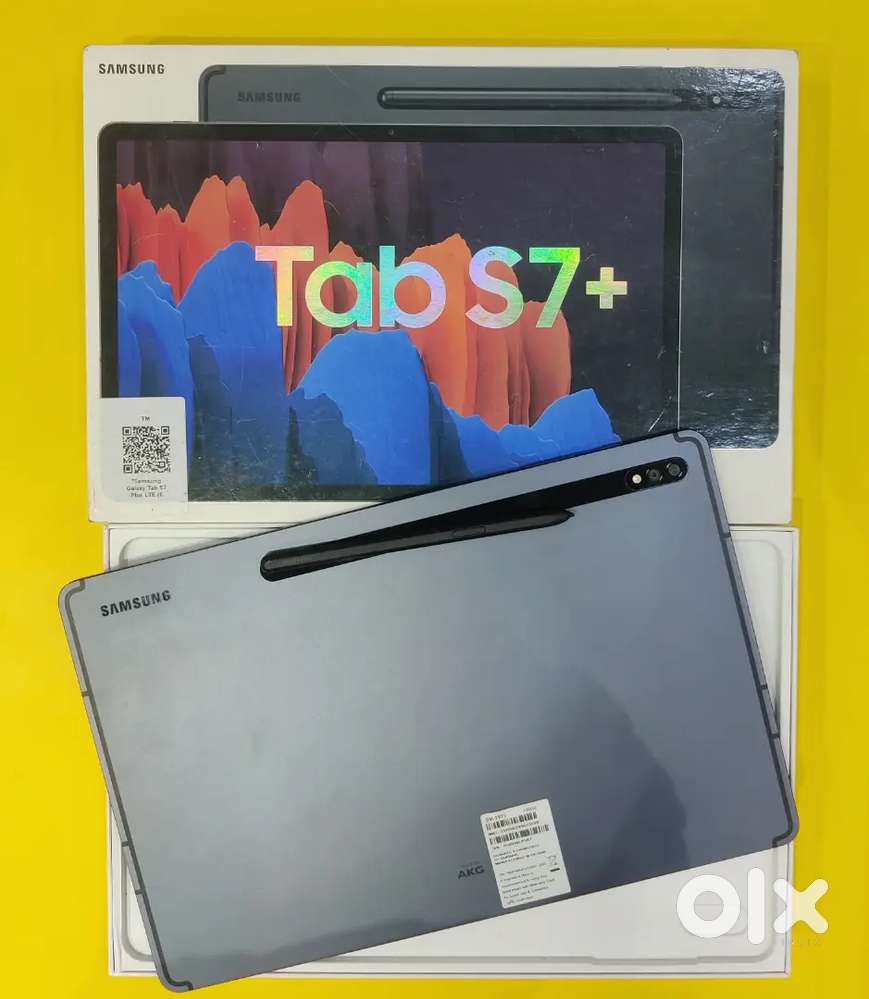 SAMSUNG S7 PLUS - 4GSIM WIFI WITH CELLULAR 6/128GB BOX ONLY