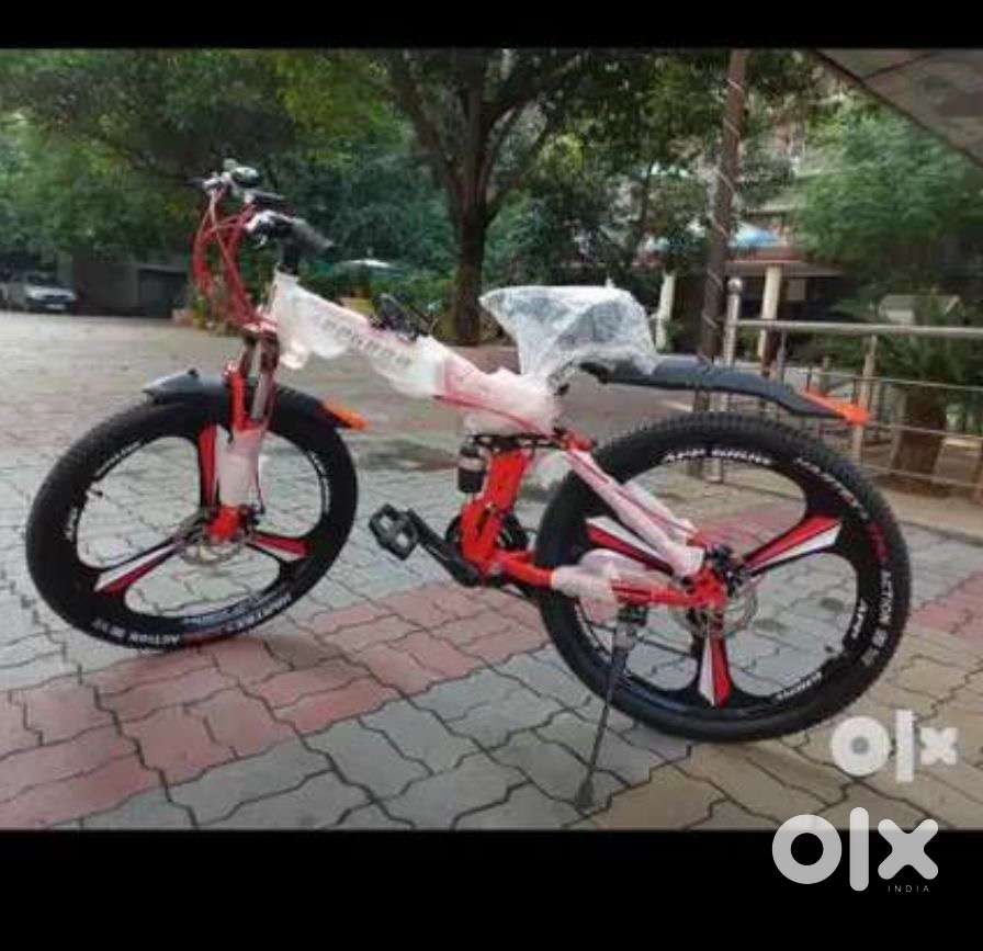 Red foldable Cycle