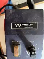 Banner welding machine pasting banner model(weldy made by Leister)