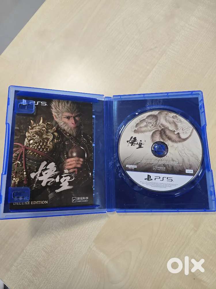 Black Myth Wukong Ps5 Deluxe Edition & Resident Evil 4