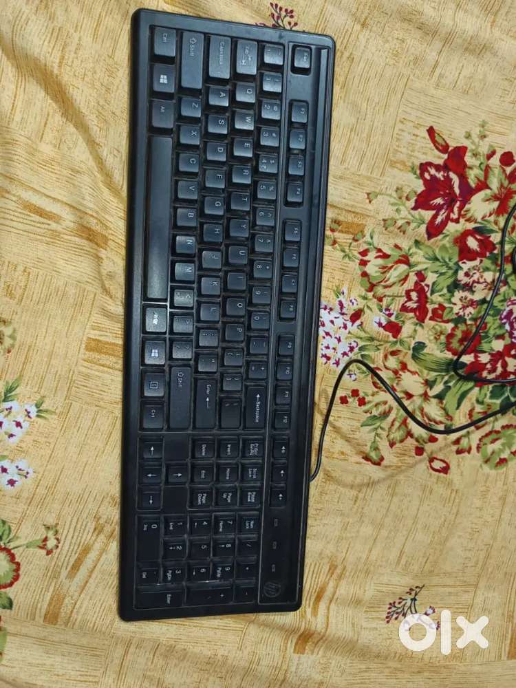 HP k100 Wired Wired USB Standard Desktop Keyboard Compatible
