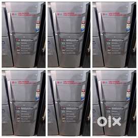 245LTR// DOUBLE DOOR FRIDGE AND WASHING MACHINE //
