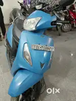 TVS Jupiter scooty Blue colour.