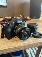 Canon M 50 Mirror less 4k with ND filter