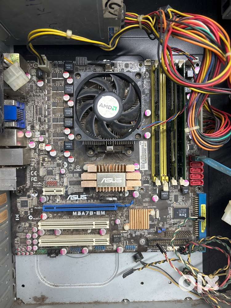 Amd processor with motherboard