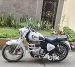 2022 Model Royal Enfield Halcyon Grey Classic 350 For Sale