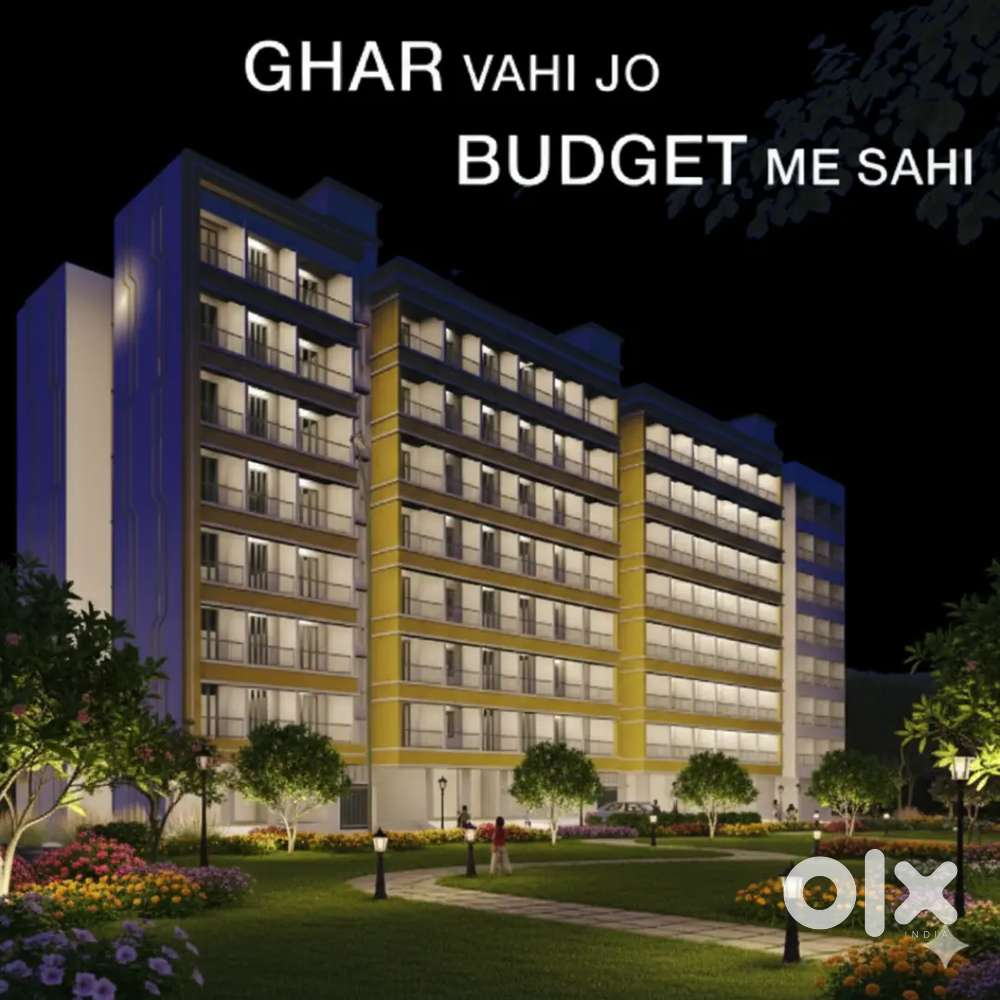 1BHK with Master Bedroom