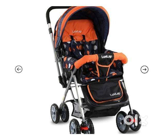 LuvLap Pram Orange