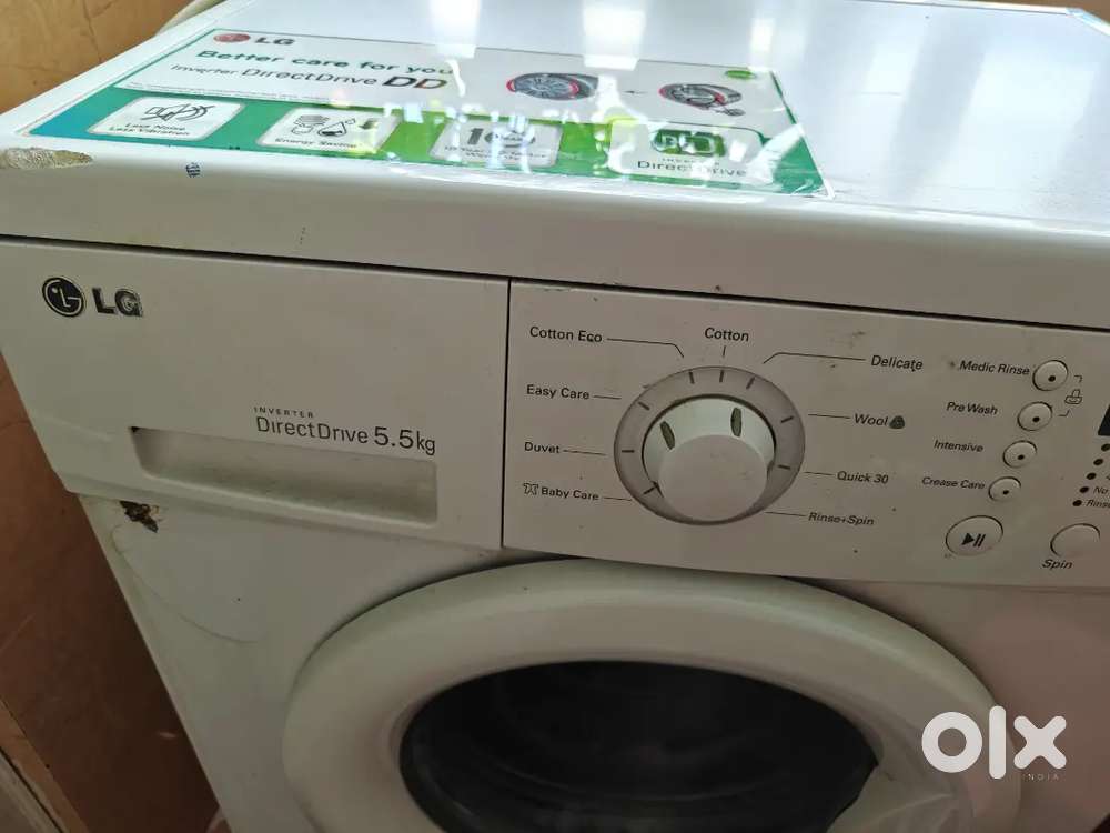 LG direct drive 5.5 kg front load washing machine for sale