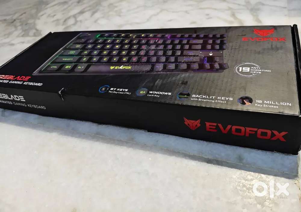 EvoFox Fireblade TKL Gaming Keyboard - Brand New, Unused, Box Pack