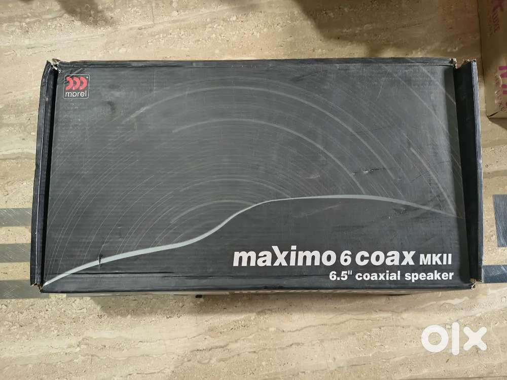 MOREL maximo speaker. Coaxail