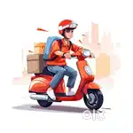 food delivery boy varanasi