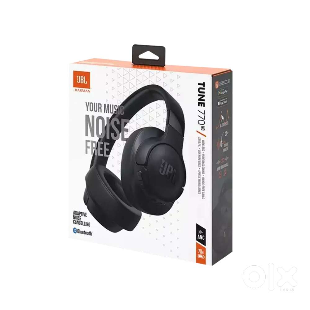JBL Tune 770nc Black, 2 months old
