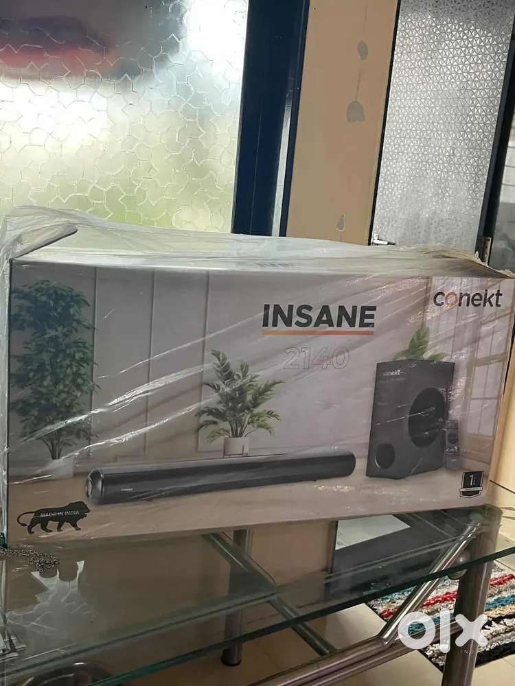 Soundbar and subwoofer