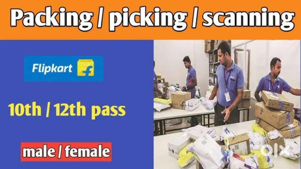 Packing scaner job werhouse