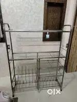 Stainless steel kitchen rack is made of Premium Quality stainless.