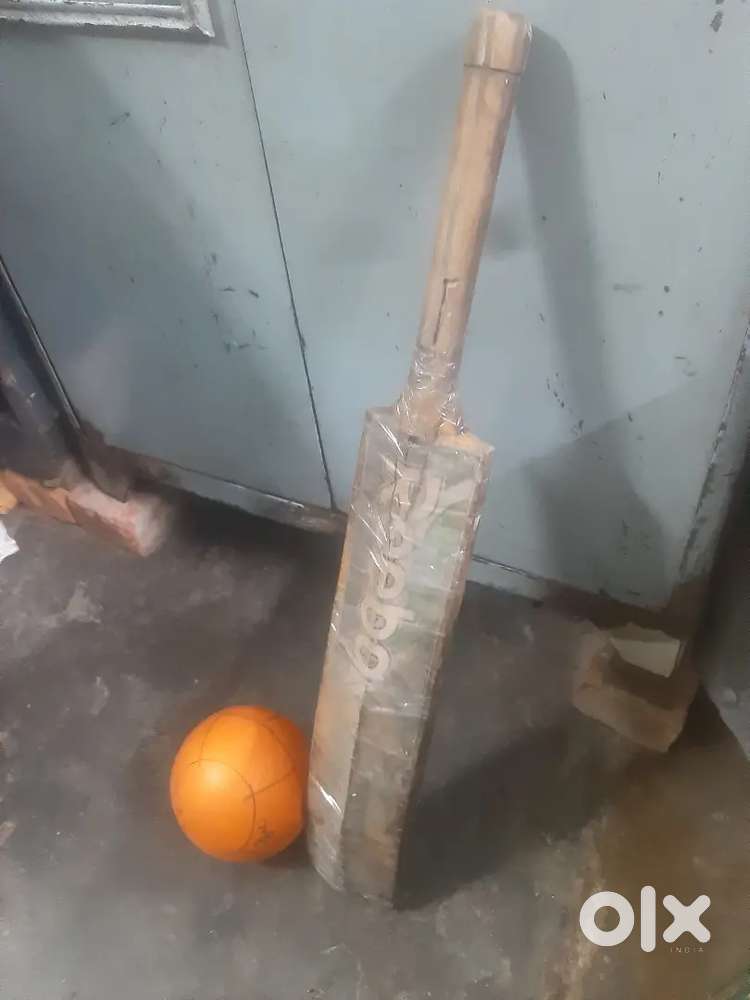 Cricket bat foot ball