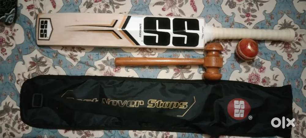 SS SKY edition kasmir Willow bat  with cover