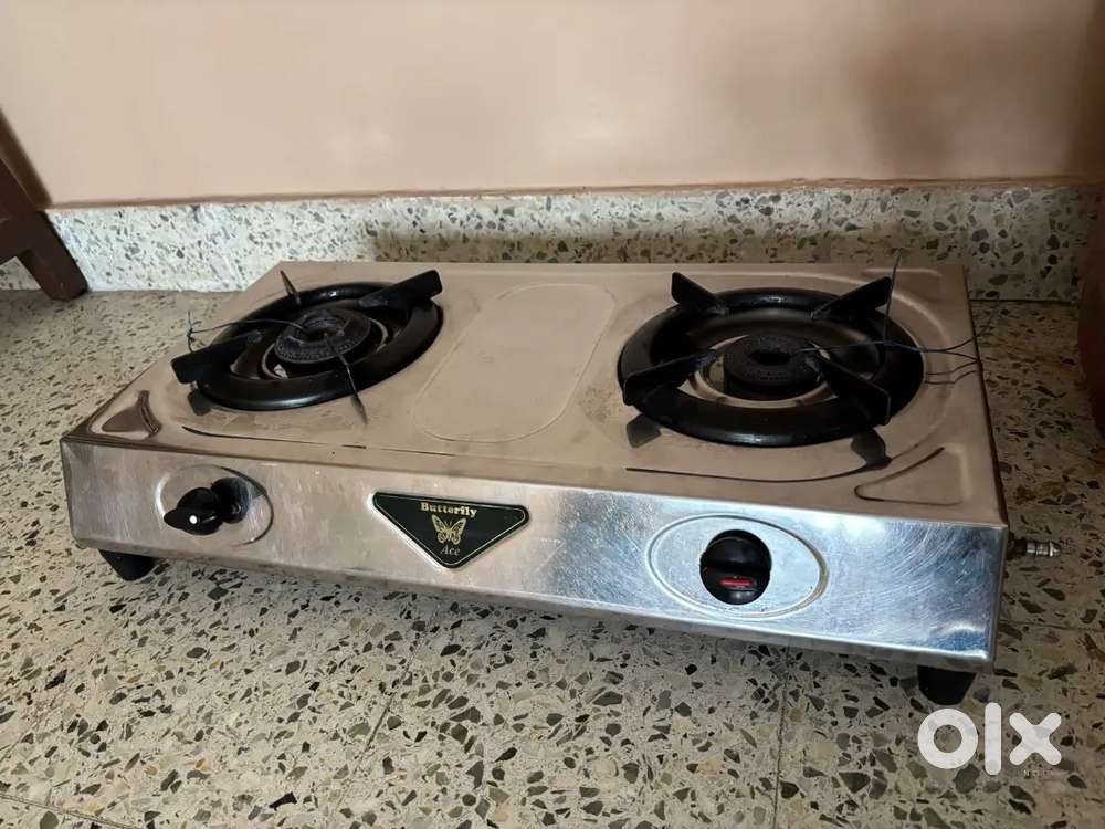Butterfly heavy gas stove stainless steel