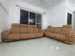 Premium 6-Seater Sofa Set with Adjustable Headrest Excellent Condition