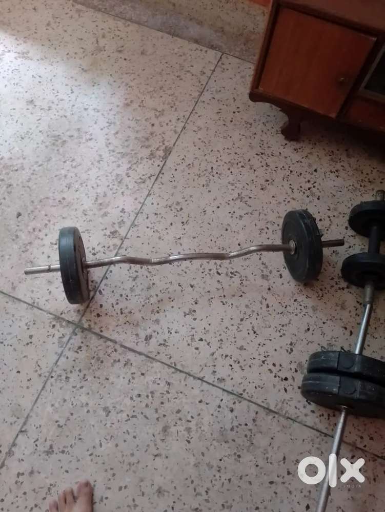 12 kg waight plat curve rood 3 feet straight rood 5 feet