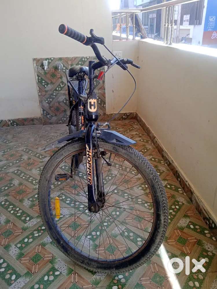 Bicycle In Black Colour