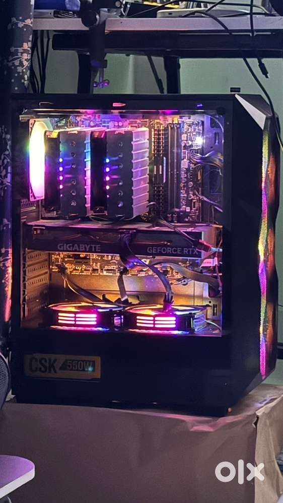 RTX 4060 Gaming + Editing PC  Ryzen 5 5600G  32GB Ram  SSD  wifi