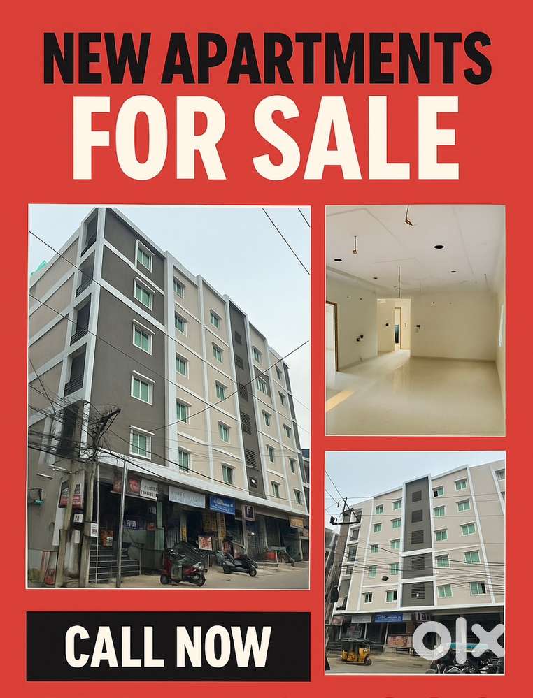 3 BHK Premium Flats for sale ( 1350 Sft )