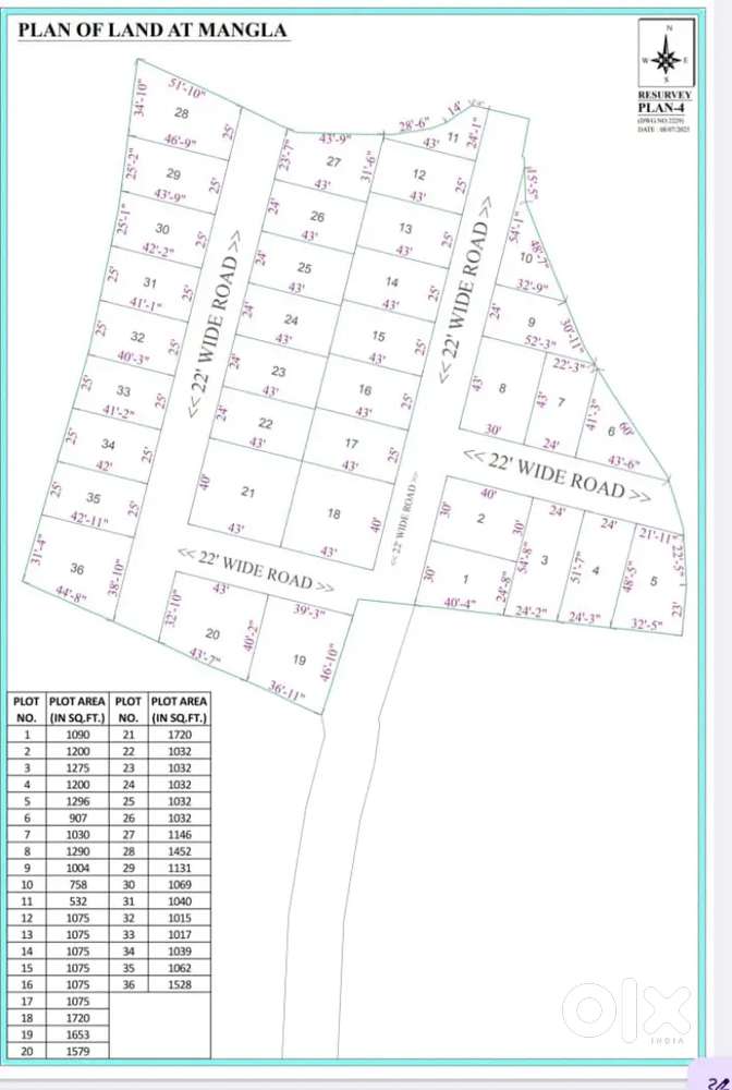 Sbhi size Mai plot Avaliable Hai jald se jald sampark kare