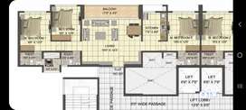 3 bhk for sale in G+25 floors Belle View