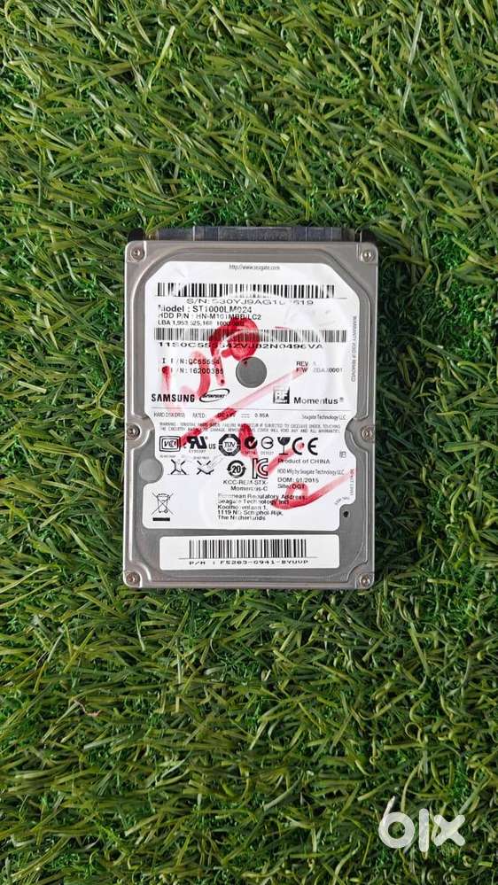 ◼ Samsung 1TB Sata Laptop Harddisk