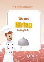 Police canteen.  South indian Cook available