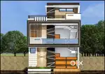 New house 3 bhk ready to move new construction near bye dhacha bhavan