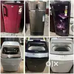 WASHING MACHINE & FRIDGE for SELL also available on Rent