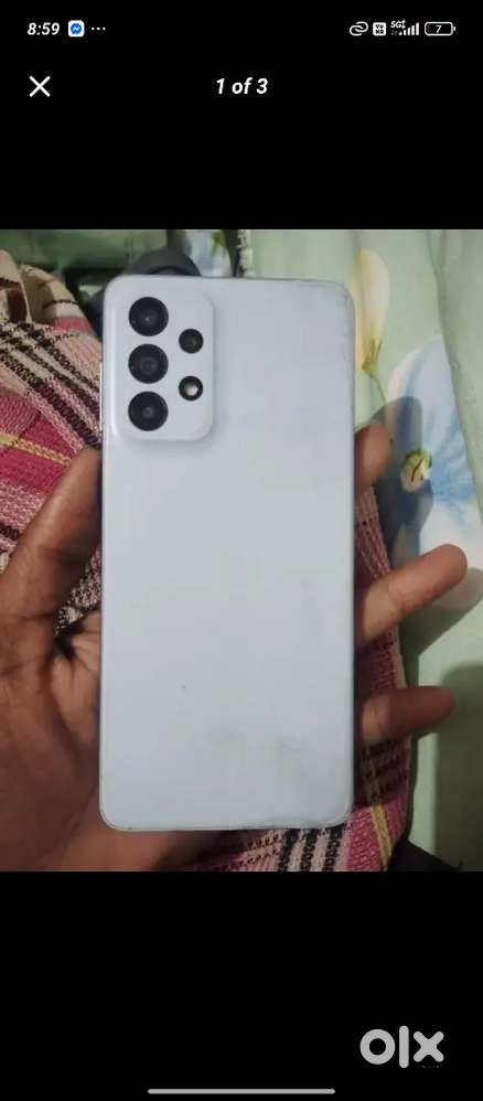 Sumsung A33 5g display finger