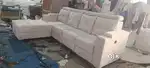 Lounger sofa set with recliner available in Starf Furniture