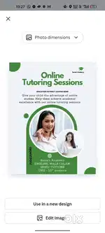 Online tution available