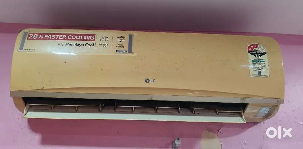 LG 1.5 TON NON INVERTED AC running CONDITIONS OK