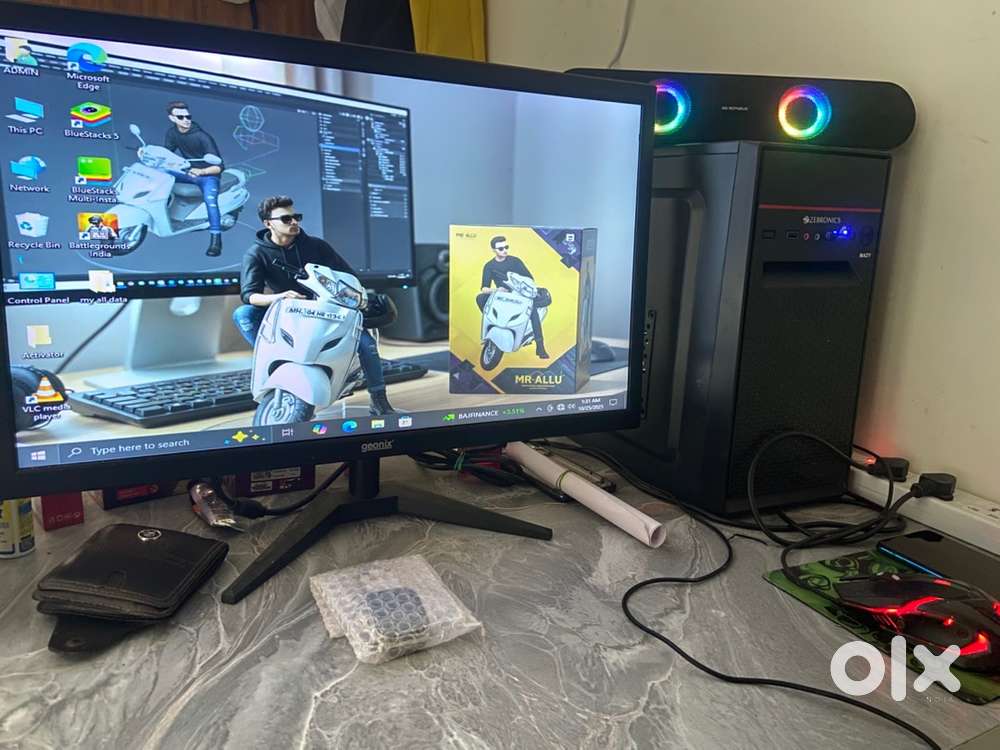 Its like new customise, gaming pc just 1 month old